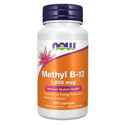 Now Foods Methyl B-12 1000 mcg 250 tablety
