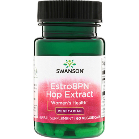 Swanson Estro8PN Hop Extract 60 veg kapslí