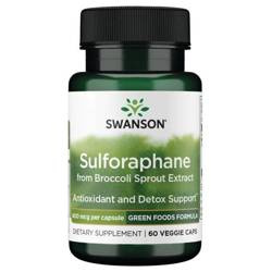 Swanson Brokolicové Klíčky (Sulforafan) 400 mcg 60 kapslí