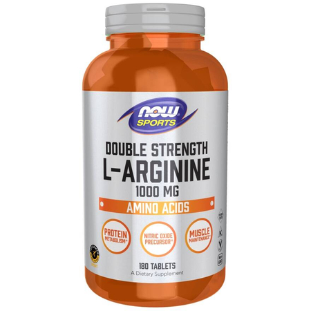 Now Foods L-Arginine 1000 mg Double Strength 180 tablet