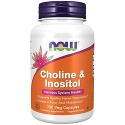 Now Foods Cholin a Inositol 100 veg kapslí