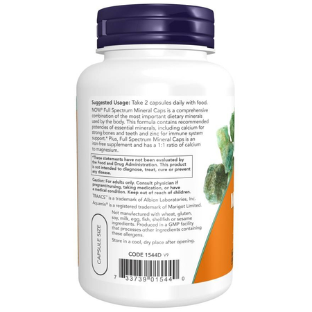 Now Foods Full Spectrum Mineral Caps 240 kapslí