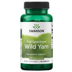 Swanson Wild Yam (Smlditec Chlupatý) 400 mg 60 kapslí