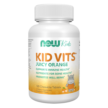 Now Foods Kid Vits Juicy Orange 120 tablet