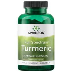 Swanson Kurkuma (Turmeric) 720 mg 100 kapslí