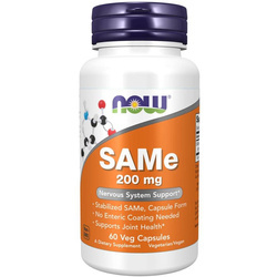 Now Foods SAMe 200 mg 60 kapslí