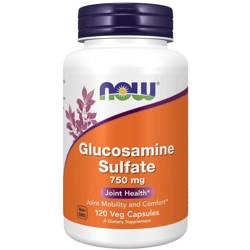 Now Foods Glucosamine Sulfate 750 mg 120 kapslí