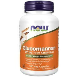 Now Foods Glucomannan 575 mg 180 kapslí