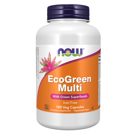 Now Foods EcoGreen Multi 180 veg kapslí