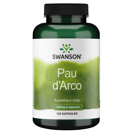 Swanson Pau d'Arco 500 mg 100 kapslí