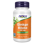 Now Foods Ginkgo Biloba 60 mg 120 kapslí