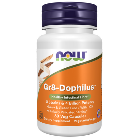 Now Foods Probiotika Gr-8 Dophilus 60 kapslí