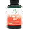Swanson Lněný Olej (Flaxseed Oil) 1000 mg 200 kapslí