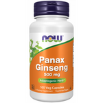Now Foods Panax Ginseng 500 mg 100 kapslí