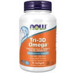 Now Foods Tri-3D Omega Fish Oil 90 kapslí