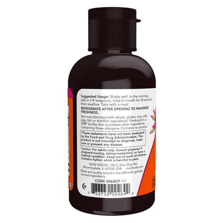 Now Foods Vitamin B-12 Complex Liquid 237 ml kapky