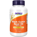 Now Foods Black Cumin Seed Oil 1000 mg 60 kapslí