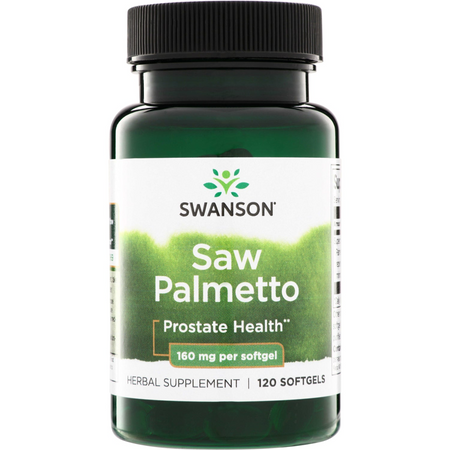 Swanson Saw Palmetto Extract 160 mg 120 kapslí