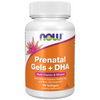 Now Foods Prenatal Gels + DHA 90 kapslí