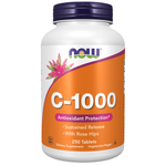 Now Foods Vitamín C 1000 mg s Šípkem 250 tablet s prodlouženou absorpcí