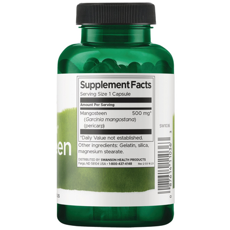 Swanson Mangosteen 500 mg 100 kapslí