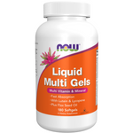 Now Foods Liquid Multi Gels 180 kapslí