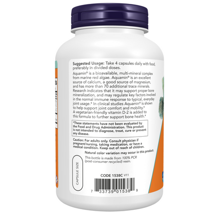 Now Foods Red Mineral Algae 180 veg kapslí