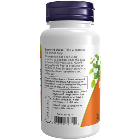 Now Foods Kopřiva (Nettle) 250 mg Extract 90 kapslí