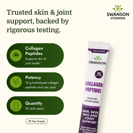 Swanson Collagen Peptides 20 sáčky