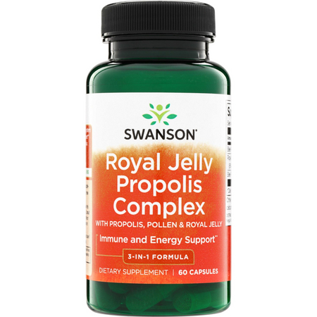 Swanson Royal Jelly Propolis Complex 60 kapslí