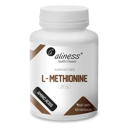 Aliness L-Metionin 500 mg 100 veg kapslí