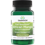 Swanson Africké Mango (Irvingia Gabonensis) 400 mg 60 kapslí