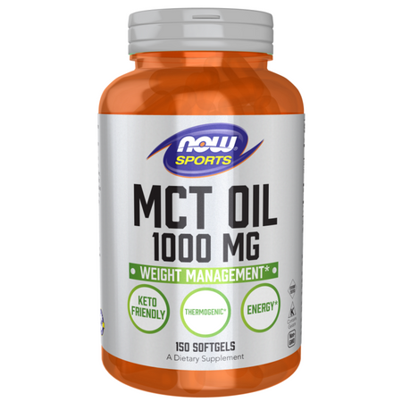 Now Foods MCT Oil 1000 mg 150 kapslí