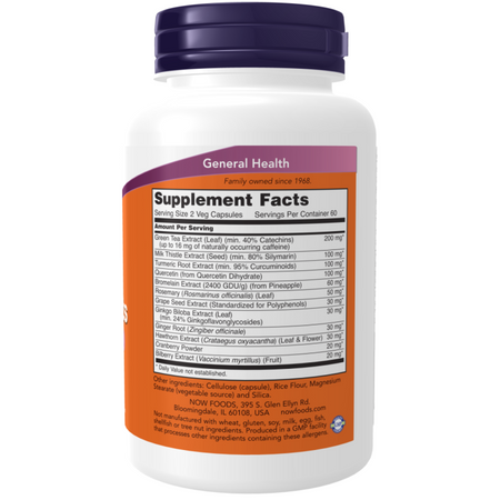 Now Foods Super Antioxidants 120 kapslí