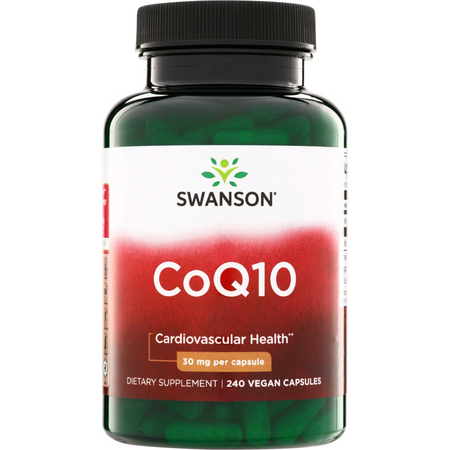 Swanson Koenzym Q10 30 mg 240 kapslí