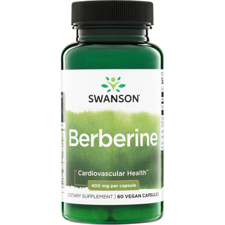Swanson Berberine 400 mg 60 kapslí