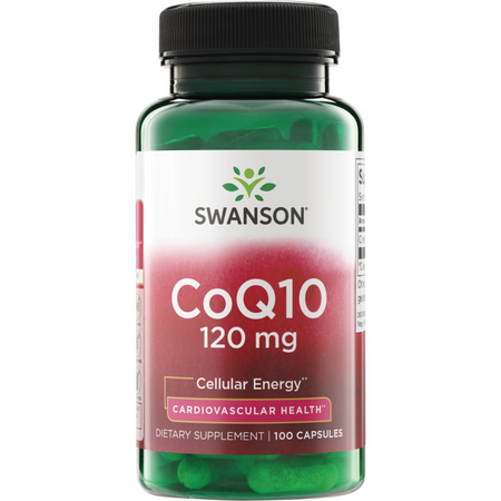 Swanson Koenzym Q10 Higher Strength 120 mg 100 kapslí