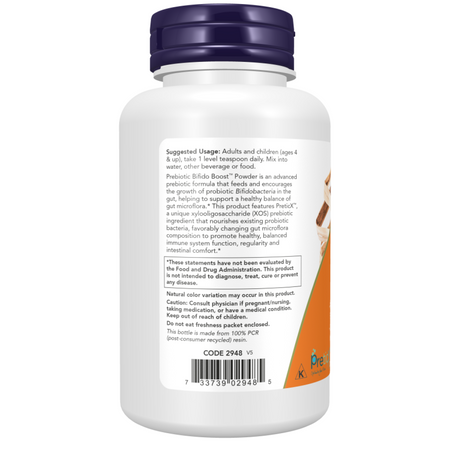 Now Foods Prebiotic Bifido Boost Pudr 85 g