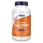 Now Foods Lecitin Sojový bez GMO 1200 mg 200 kapslí