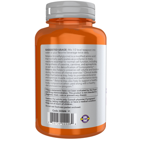 Now Foods Betaine Pudr 170 g