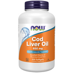 Now Foods Cod Liver Oil 650 mg 250 kapslí