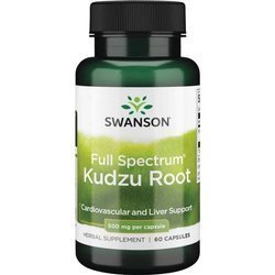 Swanson Full Spectrum Kudzu Root 500 mg 60 kapslí