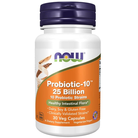 Now Foods Probiotic-10 25 Billion 30 kapslí