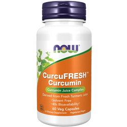 Now Foods CurcuFRESH Curcumin 60 veg kapslí