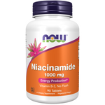 Now Foods Niacyna (Niacinamide) 1000 mg 90 tablet