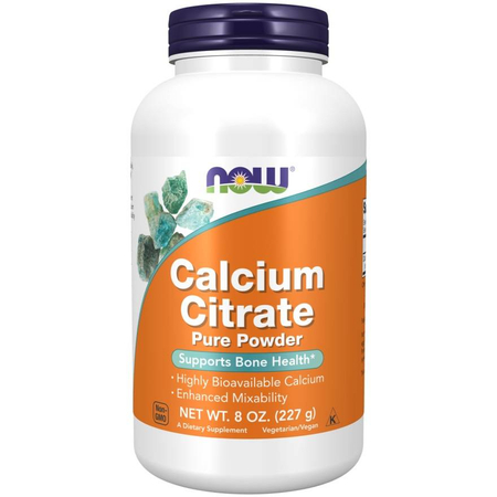 Now Foods Calcium Citrate Pure Powder 227 g