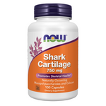Now Foods Shark Cartilage 750 mg 100 kapslí