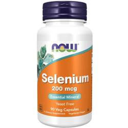 Now Foods Selenium 200 mcg 90 kapslí