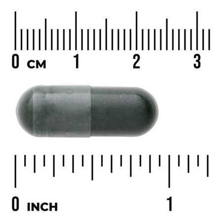 Swanson Spirulina Blue-Green Algae 500 mg 90 kapslí