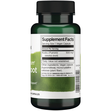 Swanson Full Spectrum Kudzu Root 500 mg 60 kapslí